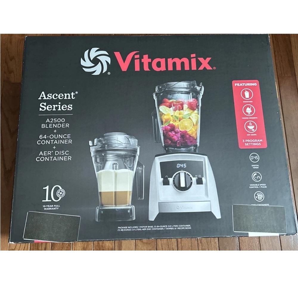 Ascent Series A2500 Blender - Black
